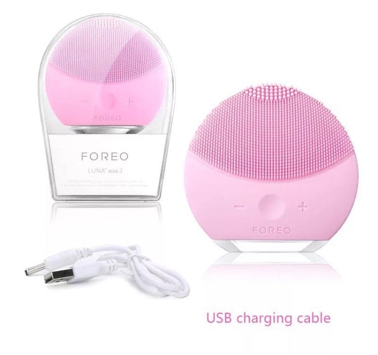 Vibrating Electric Facial Cleansing Brush, Rechargeable Sonic Facial Cleansing Brush, Massager For Deep Cleansing, Silicon Facial Massager Vibrating Electric Facial Cleansing Brush, Rechargeable Sonic Facial Cleansing Brush, Massager For Deep Cleansing, Silicon Facial Massager